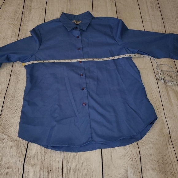 Edwards Blue Collared Button Down - Picture 5 of 10